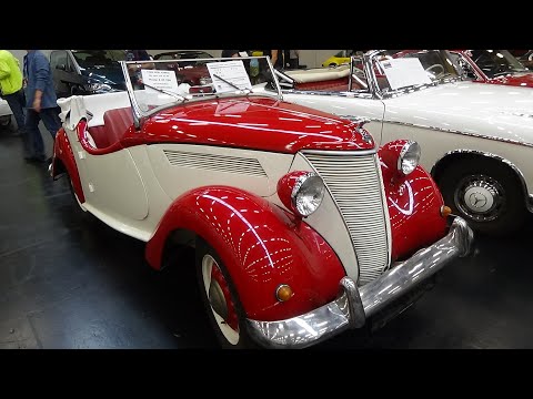 Thumbnail for 1937 Ford Eifel Cabrio - Exterior and Interior - Classic Expo Salzburg 2023 by Ford Eifel, 1937 Ford, Car