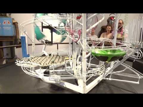 George Rhoads' Audio-Kinetic Sculpture at AMSI in Oak Ridge, TN.