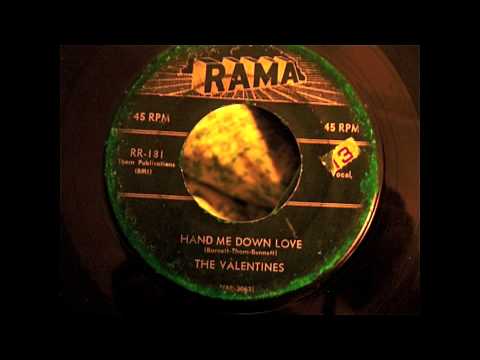 The Valentines - Hand Me Down Love 45 rpm!