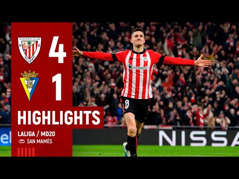 HIGHLIGHTS | Athletic Club 4-1 Cádiz CF | LaLiga 2022-23 MD20