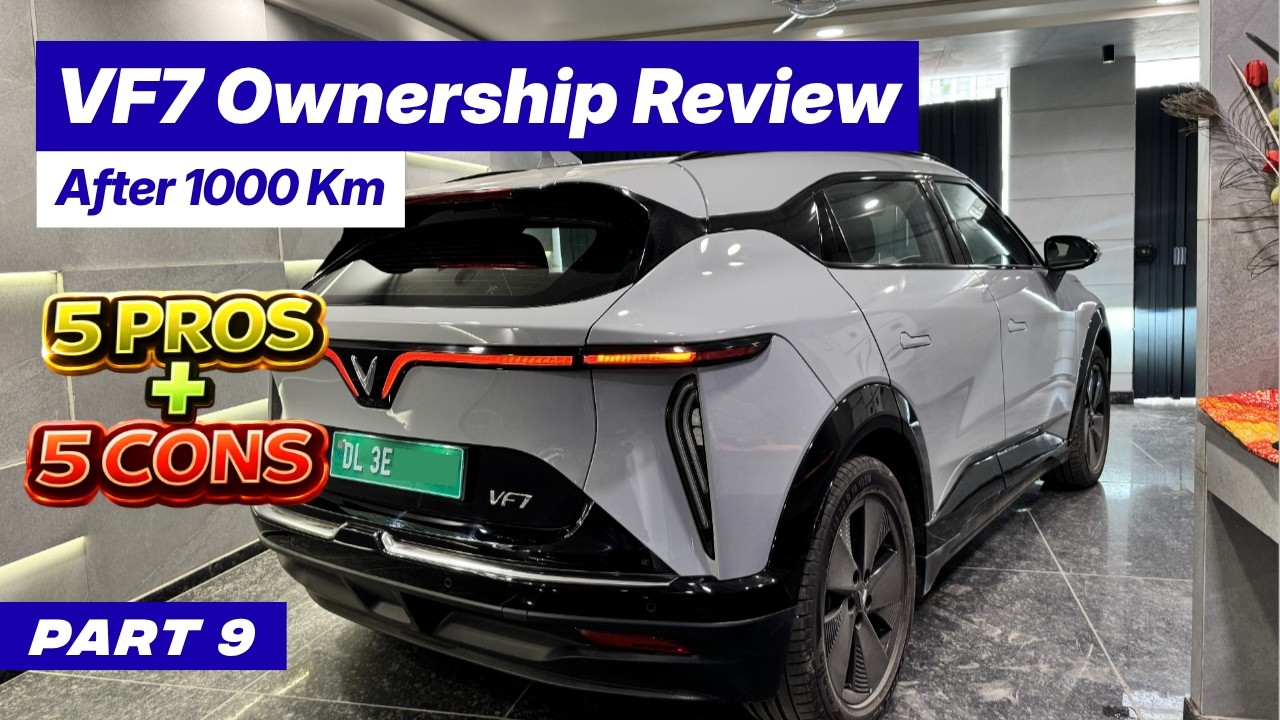 Vinfast VF7 | Ownership Review After 1000 km |  5 Pros + 5 Cons | No One Tells You This