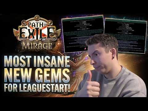 Most INSANE NEW Gems In Mirage League | Path of Exile 3.28