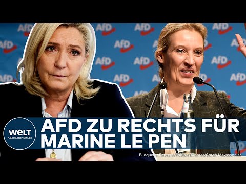 MARINE LE PEN: Französische Rechtspopulistin distanziert sich von AfD-"Remigrationsplänen"
