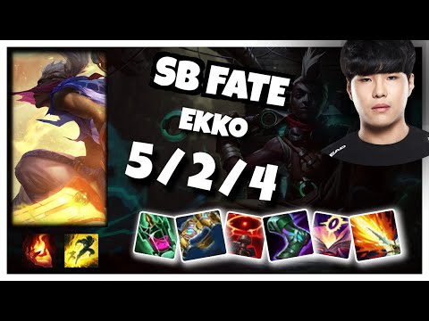 Ekko vs Yone SB FATE MID (5/2/4) Gameplay Replay - Patch 10.23