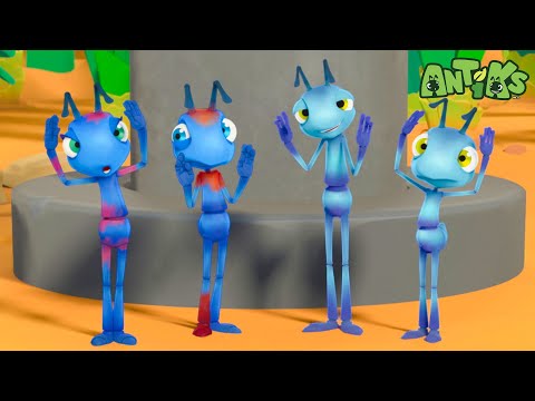 Meet The Ant Family | Antiks 🐜 | Action Cartoons For Kids