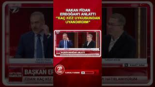 🔴"VAZİFESİNE AŞIK BİR İNSAN" #haber #erdoğan #hakanfidan
