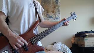 Skeletonwitch -Red Death, White Light Bass Cover