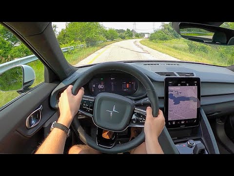 2021 Polestar 2 - POV Test Drive (Binaural Audio)