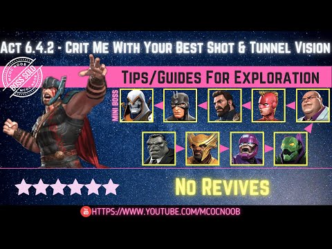 MCOC: Act 6.4.2 - Crit Me With Your Best Shot & Static Blast - Tips/Guides - No Revives -Story quest