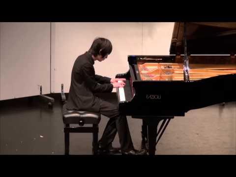 Kent Isomura plays the Liszt Etude Chasse-Neige