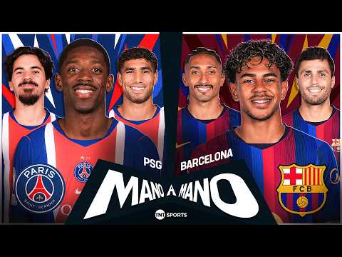 PSG X BARCELONA: QUEM CHEGA MELHOR? | MANO A MANO DA CHAMPIONS LEAGUE