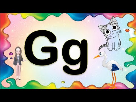 LETRA  Gg, SONIDO ga-go-gu / Aprendamos a leer y escribir.