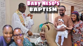 Baby Neso got BAPTIZED! | WELCOMING my Sisters @NeloOkeke & @BanterWithNj