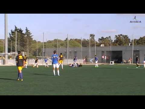 ALSACA2015 Balón de Cádiz C.F."B" - A.D. Marianista 1er tiempo Amistoso Temporada 2015 - 16