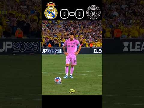Inter Miami vs Real Madrid 🤯🔥| Imaginary match #shorts #football #youtube