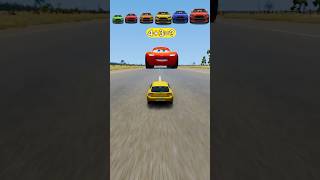 Download lagu Big and Small Cars vs Giant Mcqueen🚗|BeamNG Drive -Which Car Will Pass the Test? #shorts #crashtest mp3