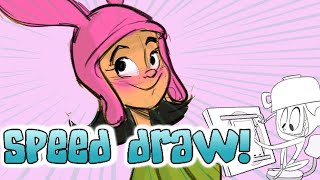 Jo's Speed Draw 11: Louise Belcher