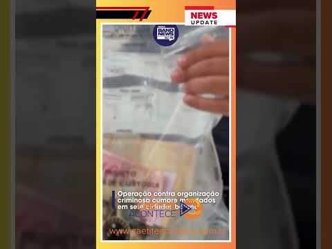 Operação contra organização criminosa cumpre mandados em sete cidades baianas