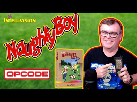 Naughty Boy - Intellivision Homebrew by Opcode - Papa Pete's Old Guys & Old Games