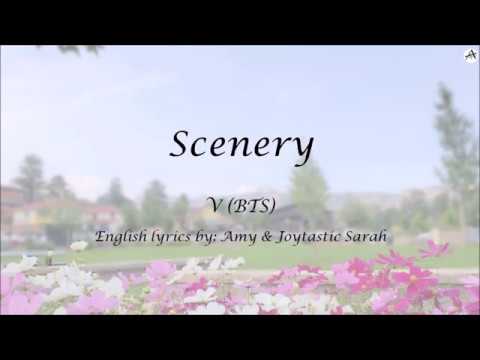 Scenery - English KARAOKE - V (BTS)