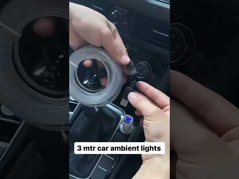 Car ambient lights RGB -Multi colour ☎️8287789440 #ambientlighting #caroxygen #carambientlight