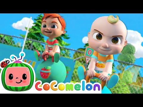 Play Outside with the Field Day Song! | Moving with CoComelon | Nursery Rhymes & Kids Songs