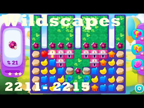 Wildscapes Level 2211 - 2215 HD Walkthrough | 3 - match game | gameplay | android | ios | pc | app