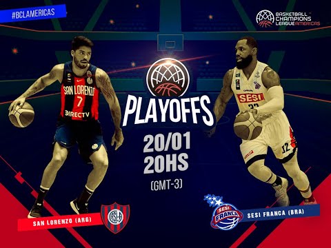San Lorenzo vs. Sesi Franca - Basketball Champions League Americas
