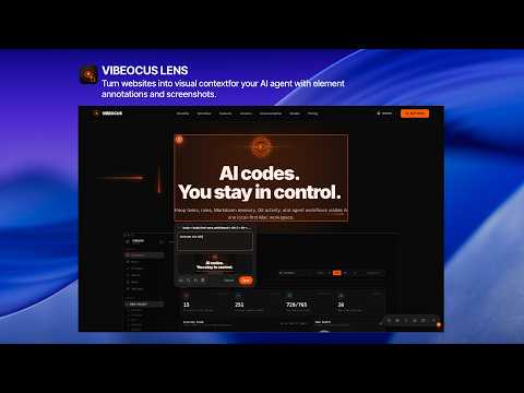 Vibeocus Lens 공식 영상 미리보기