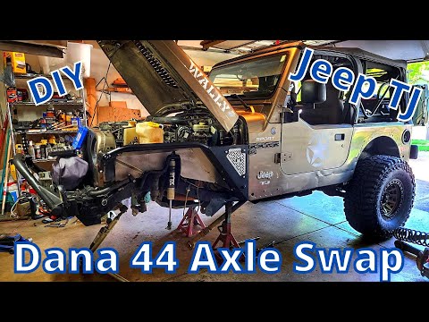 Dana 44 Front Axle Swap | Jeep TJ