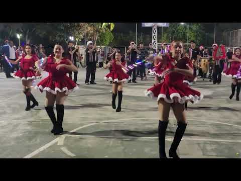 Desfile navideño en SAN sebastian salitrillo  Santa ana oeste 2025 