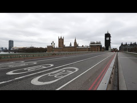 London eerily quiet amid coronavirus lockdown and Boris Johnson's hospitalization