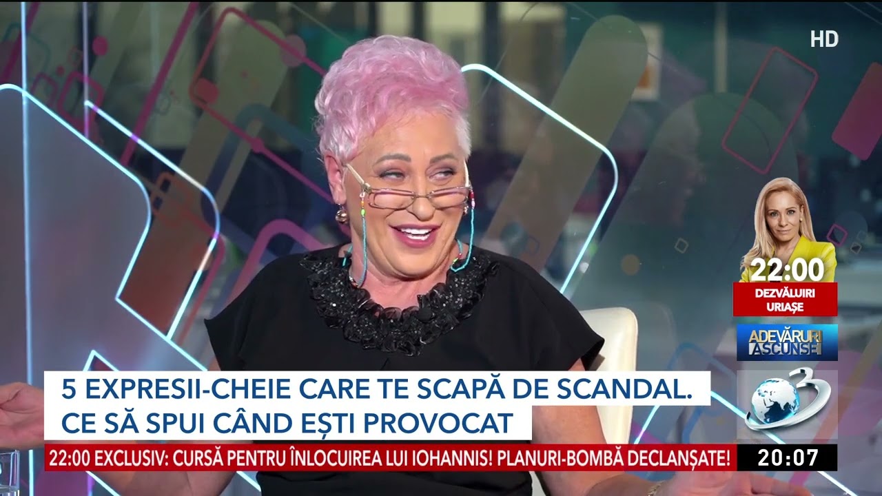 Cuvintele pe care trebuie să le folosim pentru a scăpa de o ceartă, cu Lidia Fecioru: Aşa se păstre