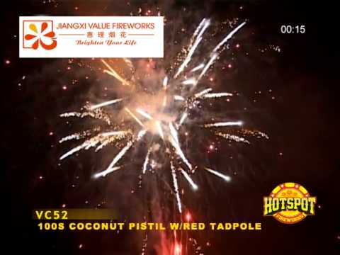 100S PALM TREE PISTIL W/RED TADPOLE