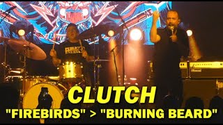 Clutch: &quot;Firebirds&quot; &amp; &quot;Burning Beard&quot; Live 9/29/21 Ft. Wayne, IN