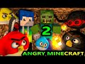 A NEW ANGRY MINECRAFT 2 Angry Birds Minecraft Animation