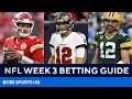 NFL Week 3 Betting Guide: Bucs vs Rams, Packers vs 49ers, Best Parlays, & MORE | CBS Sports HQ