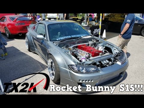 Rocket Bunny RB26 Silvia S15 - TX2K20 Day 1 Vlog