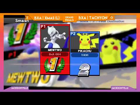 Jax Smash Weekly 5/3 - BxA | Tachyon(Pikachu, Duck Hunt) vs. BxA | Xmas(Mewtwo, Shulk) Grand Finals