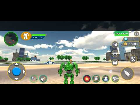 Army Bus Robot Transform wars; Battle : New Army Bus Robot Transform  -ANDROID GAMEPLAY