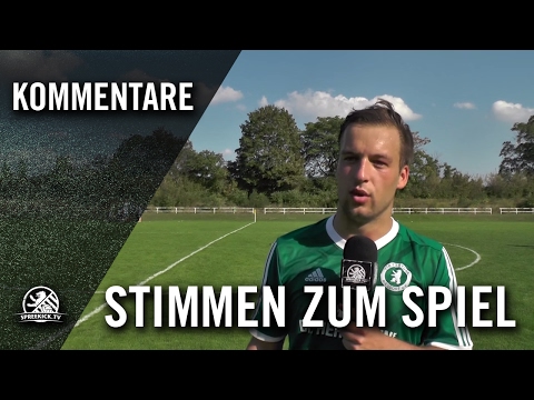 Die Stimmen zum Spiel (FC Internationale – VfB Fortuna Biesdorf, Landesliga 1) | SPREEKICK.TV