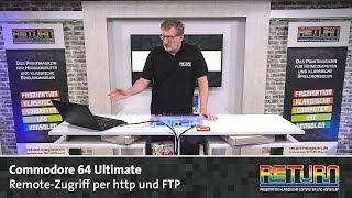 Commodore 64 Ultimate: Remotezugriff per http und FTP