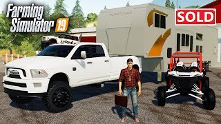 OUR FIRST SALE! HE BOUGHT A TRUCK, CAMPER &amp; RAZOR- FS19