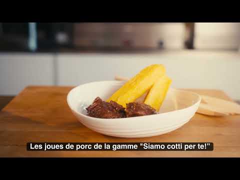 GUANCIALINI "Siamo cotti per te!" (Joues de Porc cuites à la vapeur)