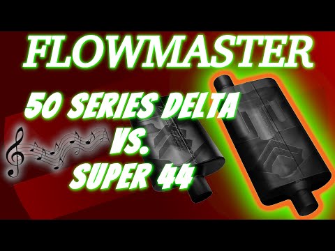 FlowMaster Super 44 vs 50 Series Delta on a Fox Body Mustang