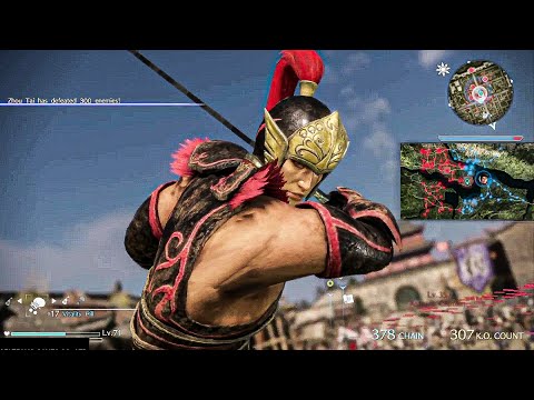 Zhou Tai Dynasty Warriors 9 Ultimate Mode - Battle for Nanjun & Liu Bei's Escape , Part 6