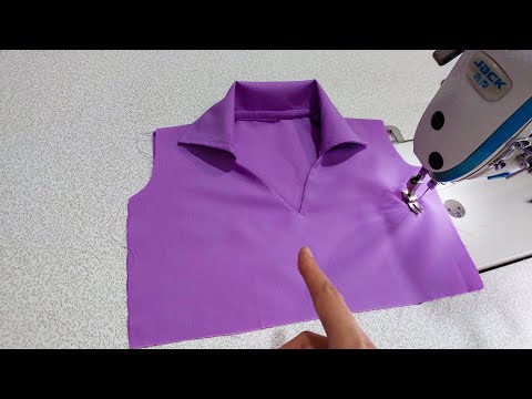 Tips and tricks that you can sew professionally with that / sew neckline