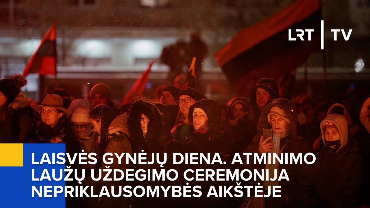 Laisvės gynėjų diena. Atminimo laužų uždegimo ceremonija Nepriklausomybės aikštėje  | 2025-01-12