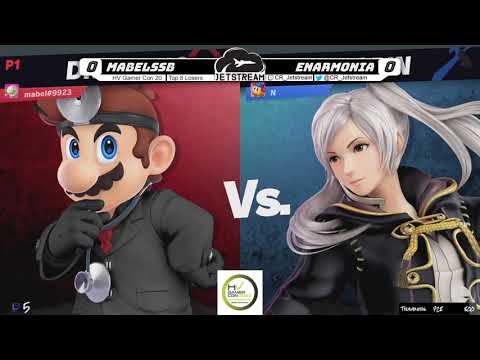 HV Gamer Con 20 Top 8 Losers - mabelssb (Doctor Mario) Vs. Enarmonia (Robin) Smash Ultimate - SSBU