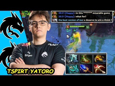 This is How Yatoro plays [Windranger] Carry Pos1 !!!